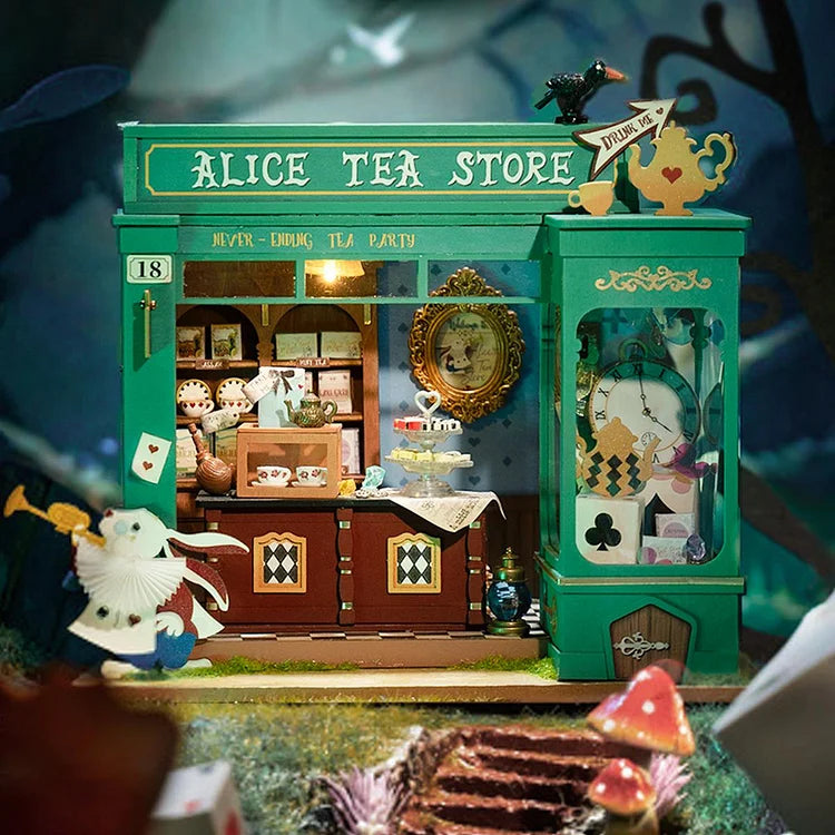 Alice's Tea Store Miniature Room Kit