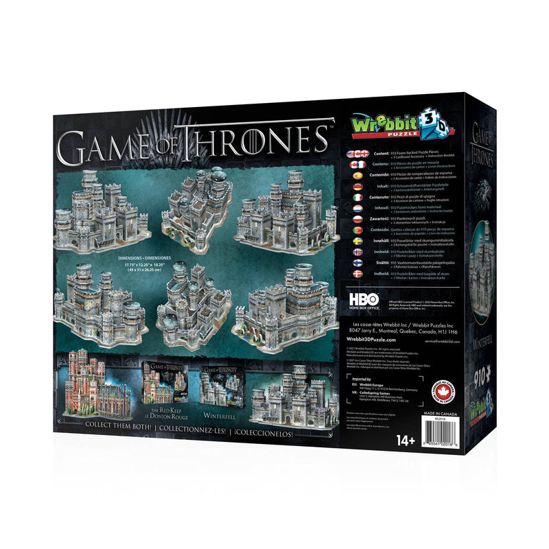 Winterfell Castle 3D Puzzle