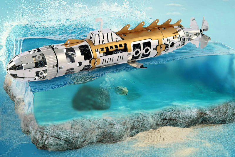 Jules Verne's Elusive Nautilus Submarine Model