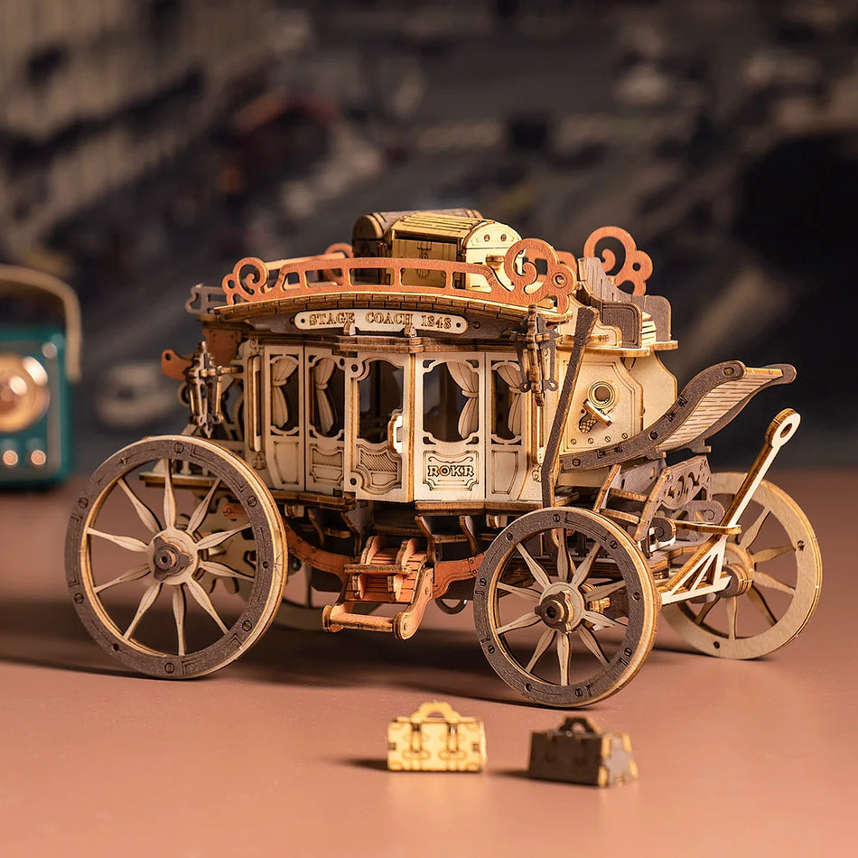ROKR Stagecoach Music Box