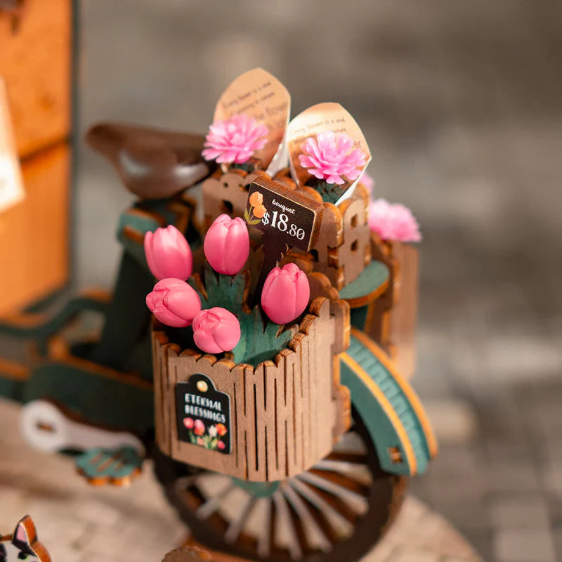 Blossom Cart 3D Wood Puzzle