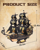 ROKR The Seahorse Barque 3D Wooden Puzzle