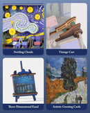 The Starry Night 3D Picture Frame Puzzle