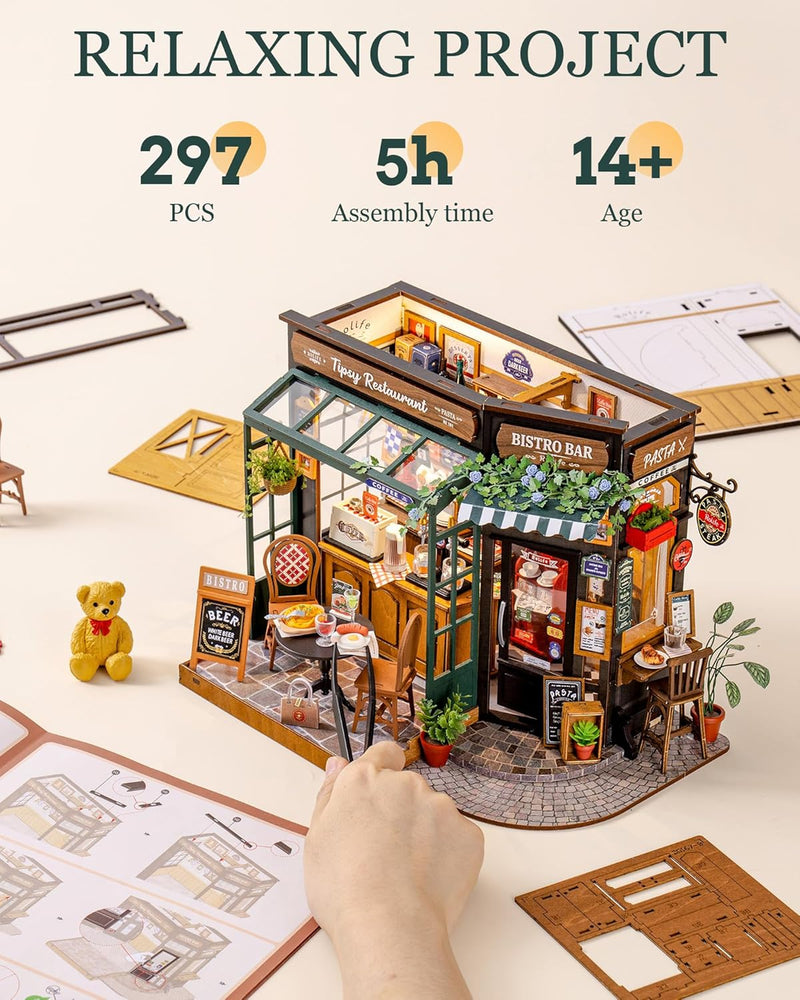 Tipsy Restaurant Miniature Room Kit