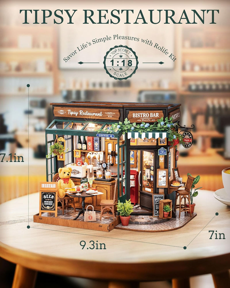 Tipsy Restaurant Miniature Room Kit