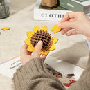 Sunflower Wooden Flower Puzzle