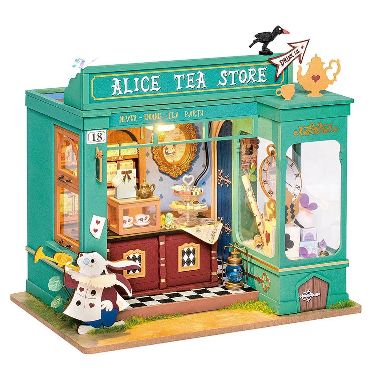 Alice's Tea Store Miniature Room Kit