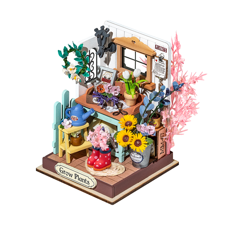 Dreaming Terrace Garden Miniature Room Kit