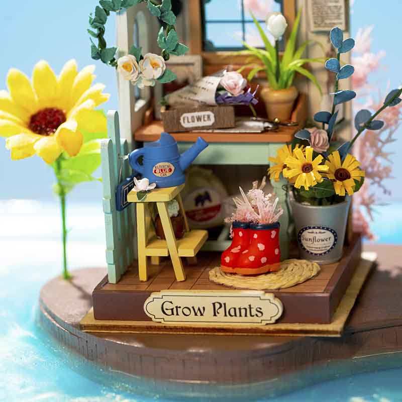 Dreaming Terrace Garden Miniature Room Kit