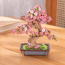 Sakura Bonsai 3D Wooden Flower Puzzle