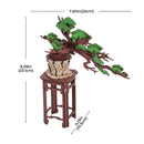 Evergreen Pine Bonsai 3D Wooden Flower Puzzle