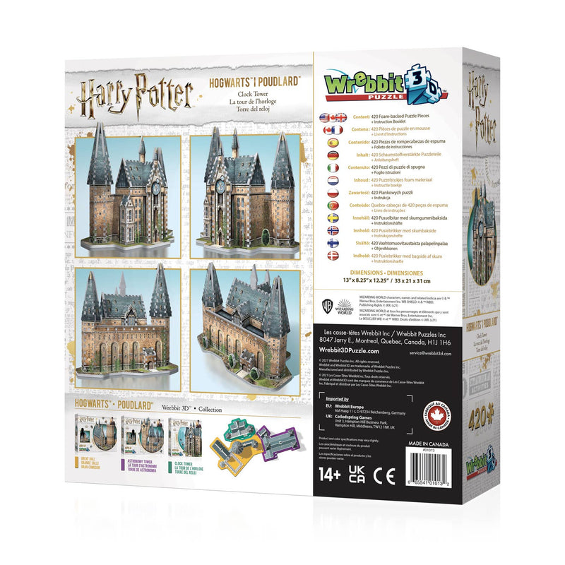 Hogwarts Clock Tower 3D Puzzle