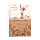 Pink Lily Wooden Flower Puzzle