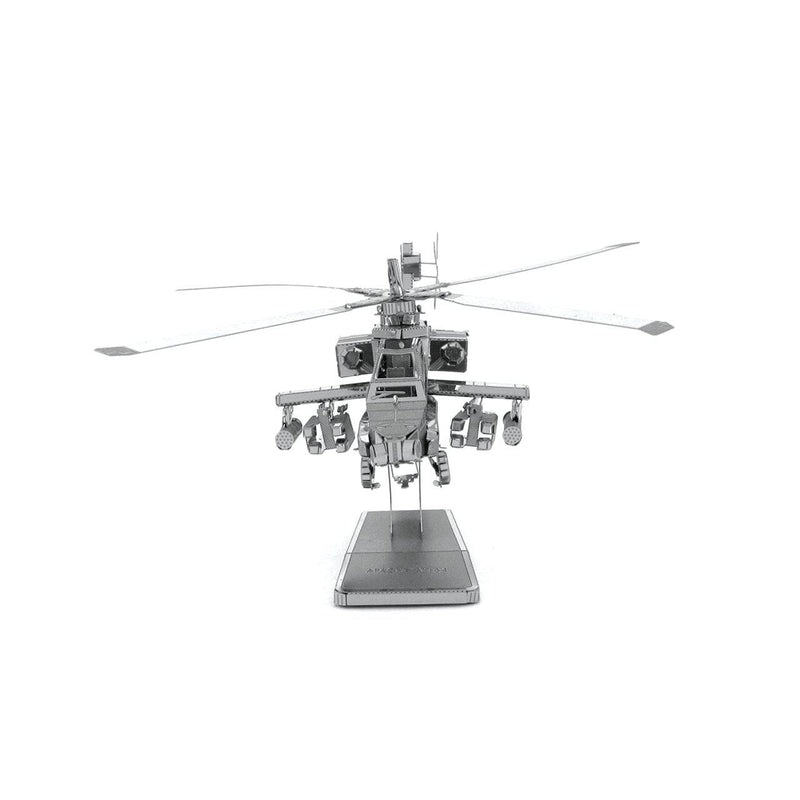 Metal Earth AH-64 Apache Helicopter-Metal Earth-At Play Toys