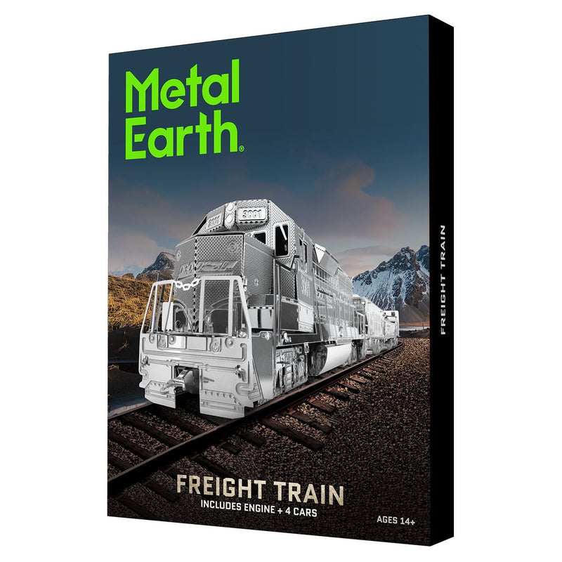 Metal Earth Freight Train Set-Metal Earth-At Play Toys