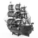 Metal Earth Premium Series Black Pearl (Black Version)-Metal Earth-At Play Toys