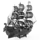 Metal Earth Premium Series Black Pearl (Black Version)-Metal Earth-At Play Toys