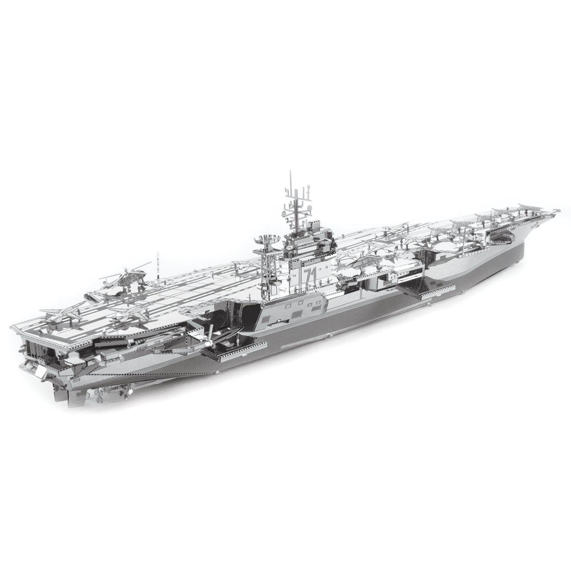Metal Earth Premium Series USS Theodore Roosevelt CVN-71 Aircraft Carrier-Metal Earth-At Play Toys