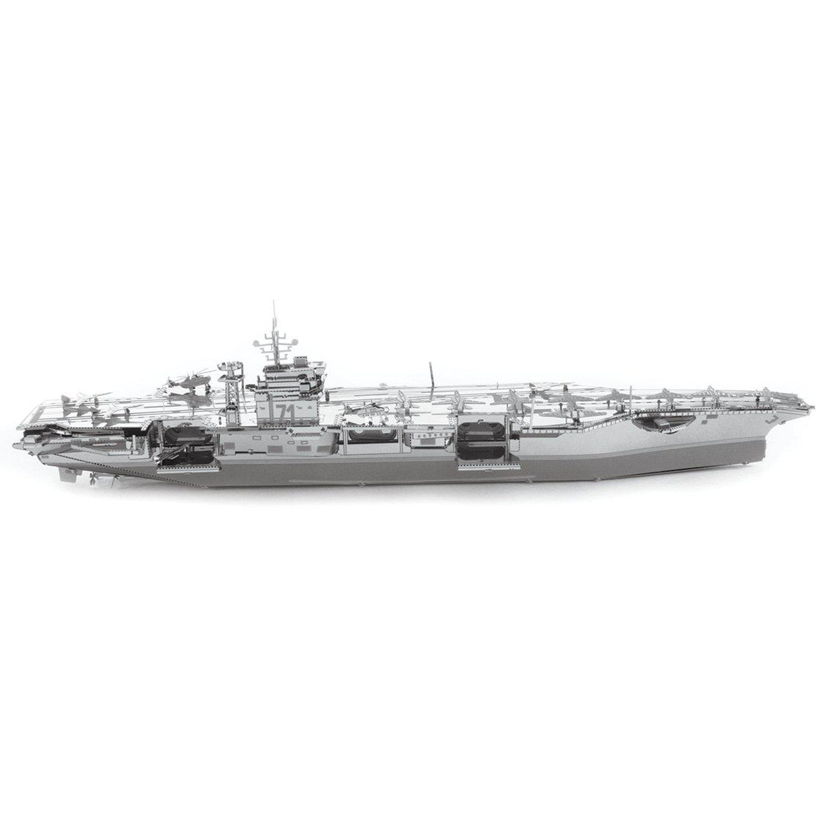 Metal Earth Premium Series USS Theodore Roosevelt CVN-71 Aircraft Carrier-Metal Earth-At Play Toys