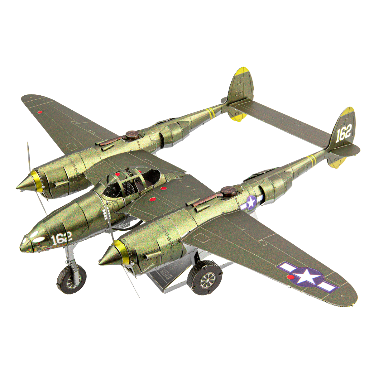 Metal Earth Premium Series P-38 Lightning-Metal Earth-At Play Toys