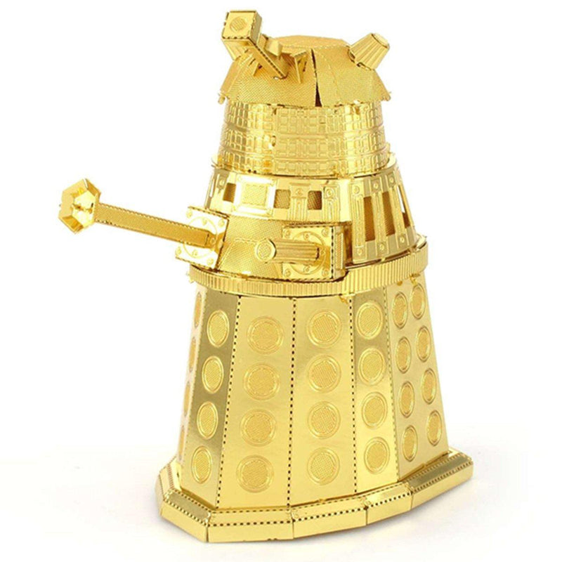 Metal Earth Doctor Who Gold Dalek-Metal Earth-At Play Toys