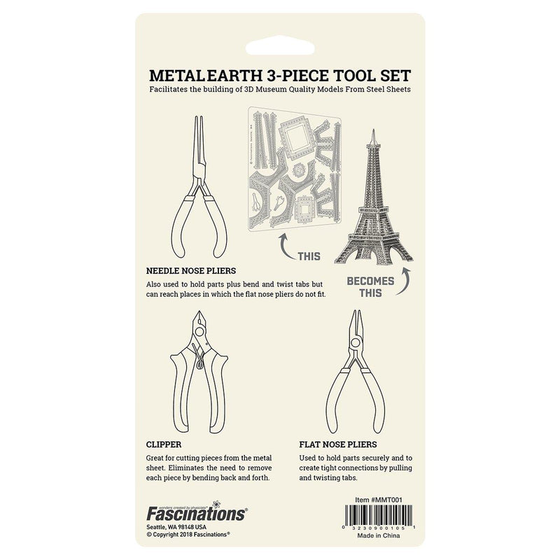 Metal Earth 3 Piece Tool Kit-Metal Earth-At Play Toys