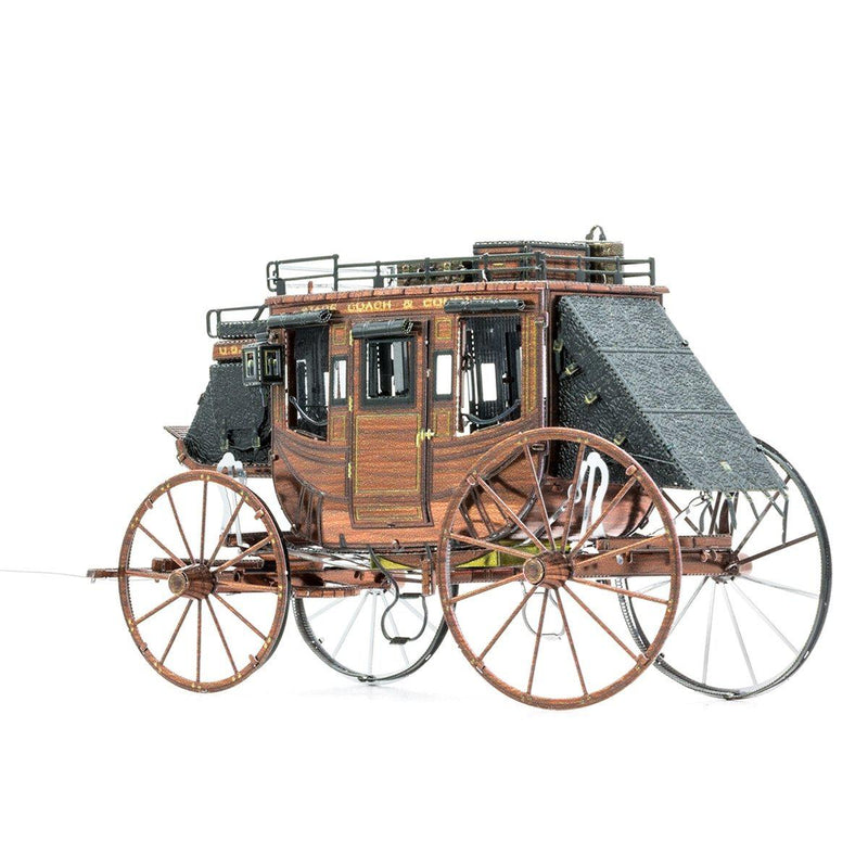 Metal Earth Wild West Stagecoach-Metal Earth-At Play Toys