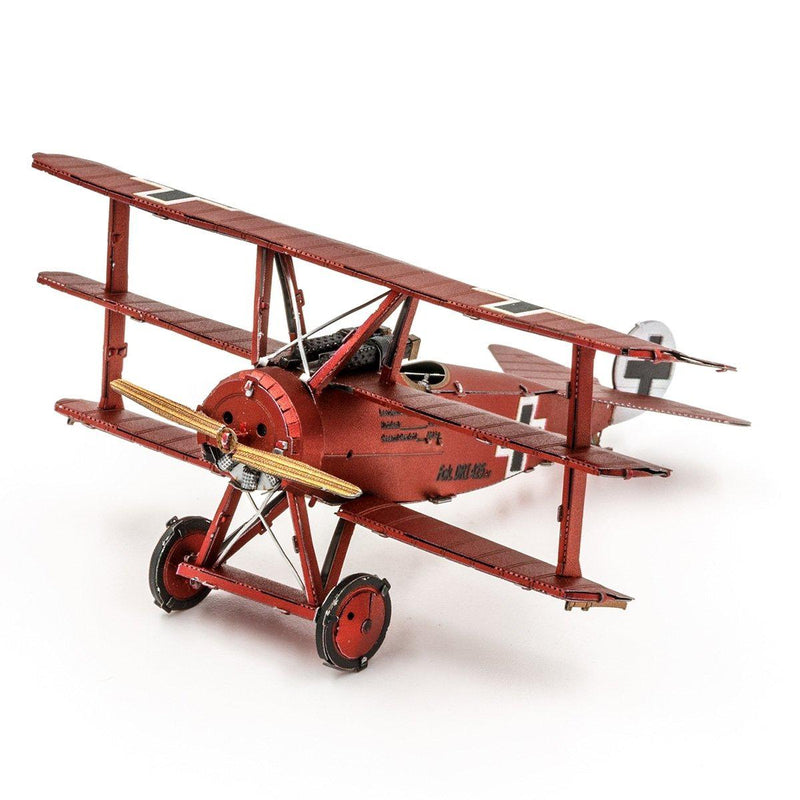 Metal Earth Fokker DR.I Triplane (Red Baron)-Metal Earth-At Play Toys