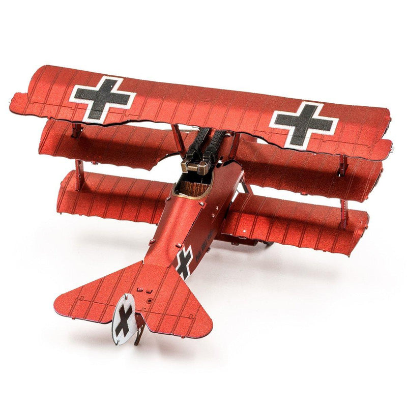 Metal Earth Fokker DR.I Triplane (Red Baron)-Metal Earth-At Play Toys