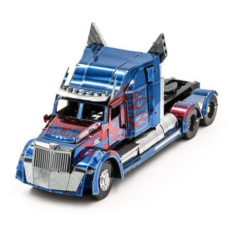 Metal Earth Premium Series Optimus Prime Western Star 5700 Truck-Metal Earth-At Play Toys