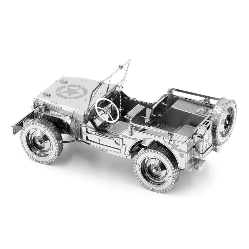 Metal Earth Premium Series Willys Overland Jeep-Metal Earth-At Play Toys
