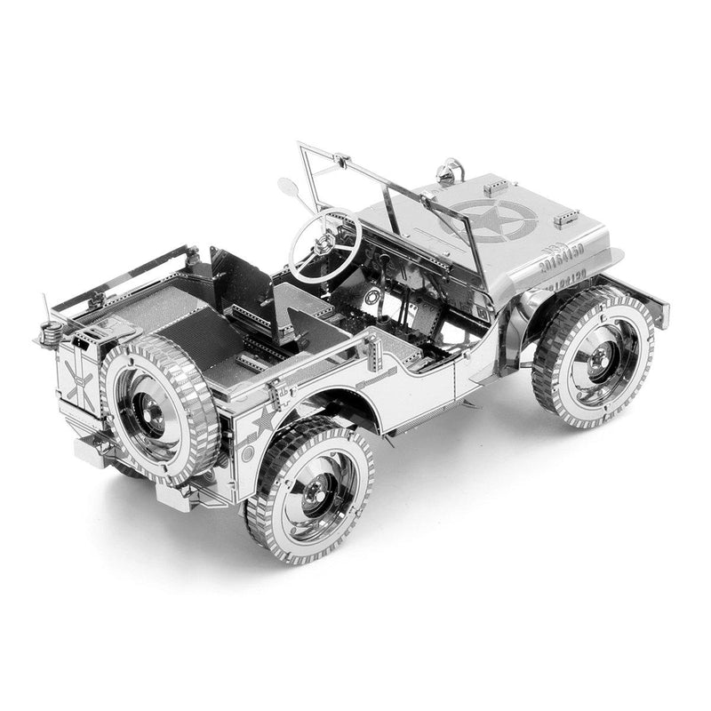 Metal Earth Premium Series Willys Overland Jeep-Metal Earth-At Play Toys