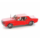Metal Earth 1965 Ford Mustang (RED)-Metal Earth-At Play Toys