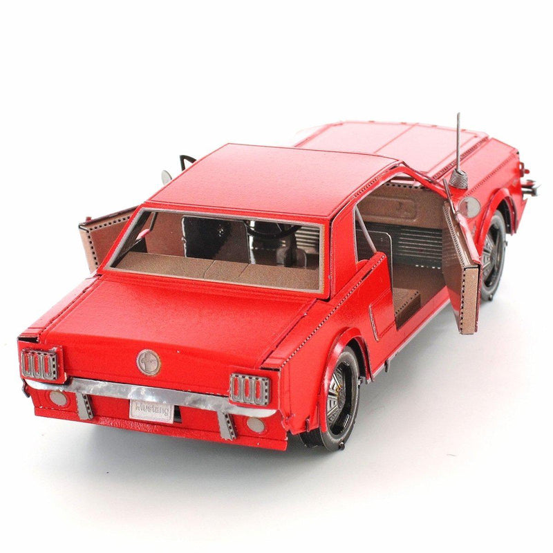 Metal Earth 1965 Ford Mustang (RED)-Metal Earth-At Play Toys