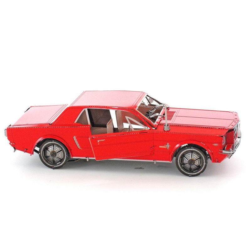 Metal Earth 1965 Ford Mustang (RED)-Metal Earth-At Play Toys