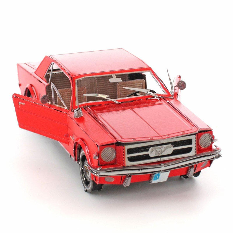 Metal Earth 1965 Ford Mustang (RED)-Metal Earth-At Play Toys