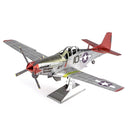 Metal Earth Premium Series Tuskegee Airmen P-51D Mustang-Metal Earth-At Play Toys