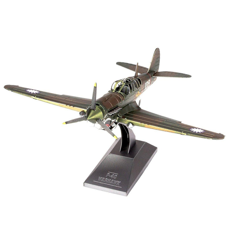 Metal Earth P-40 Warhawk-Metal Earth-At Play Toys