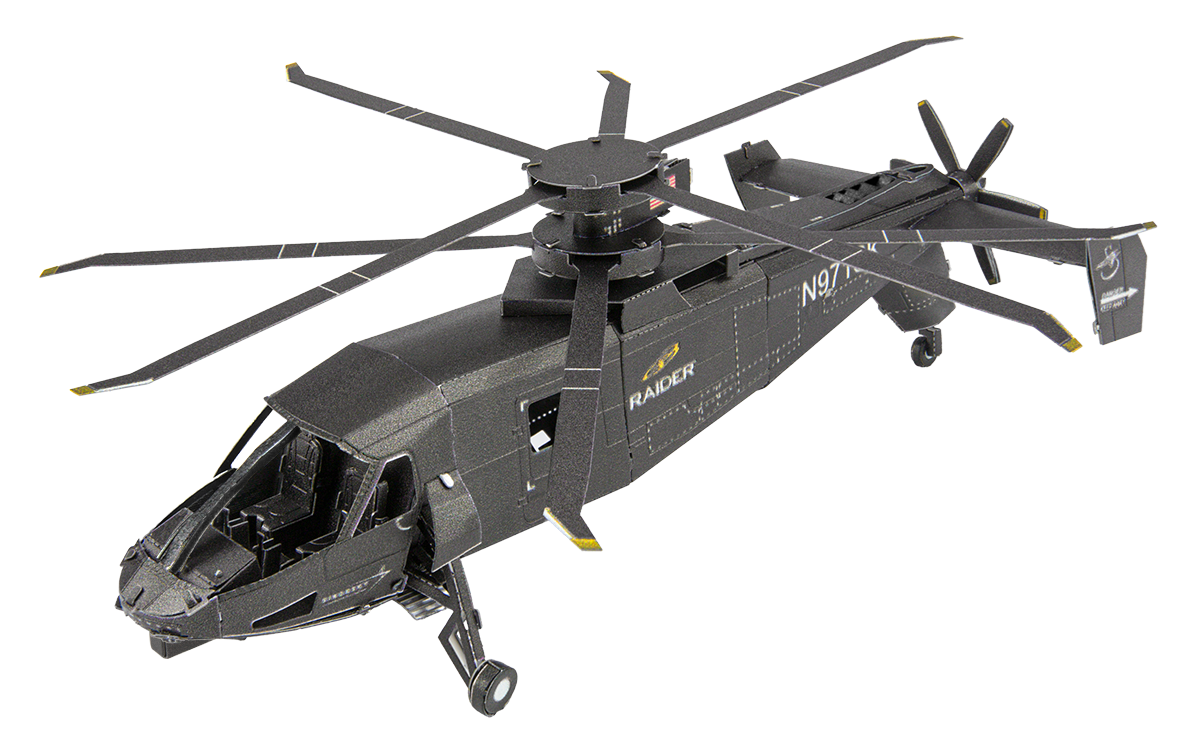 Metal Earth S-97 Raider Helicopter - At Play Toys
