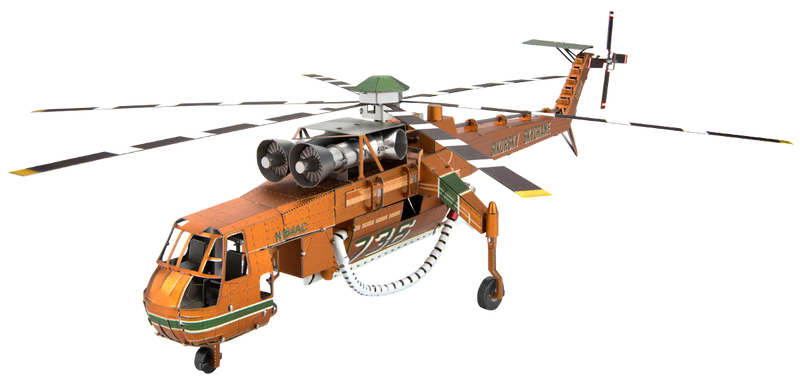 Metal Earth Premium Series S-64 Skycrane Helicopter - At Play Toys