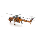 Metal Earth Premium Series S-64 Skycrane Helicopter - At Play Toys