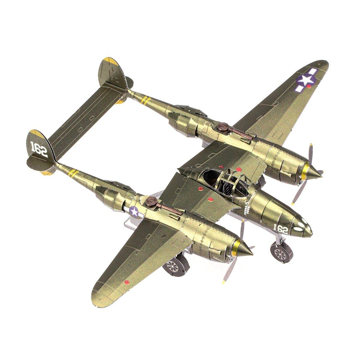 Metal Earth Premium Series P-38 Lightning-Metal Earth-At Play Toys