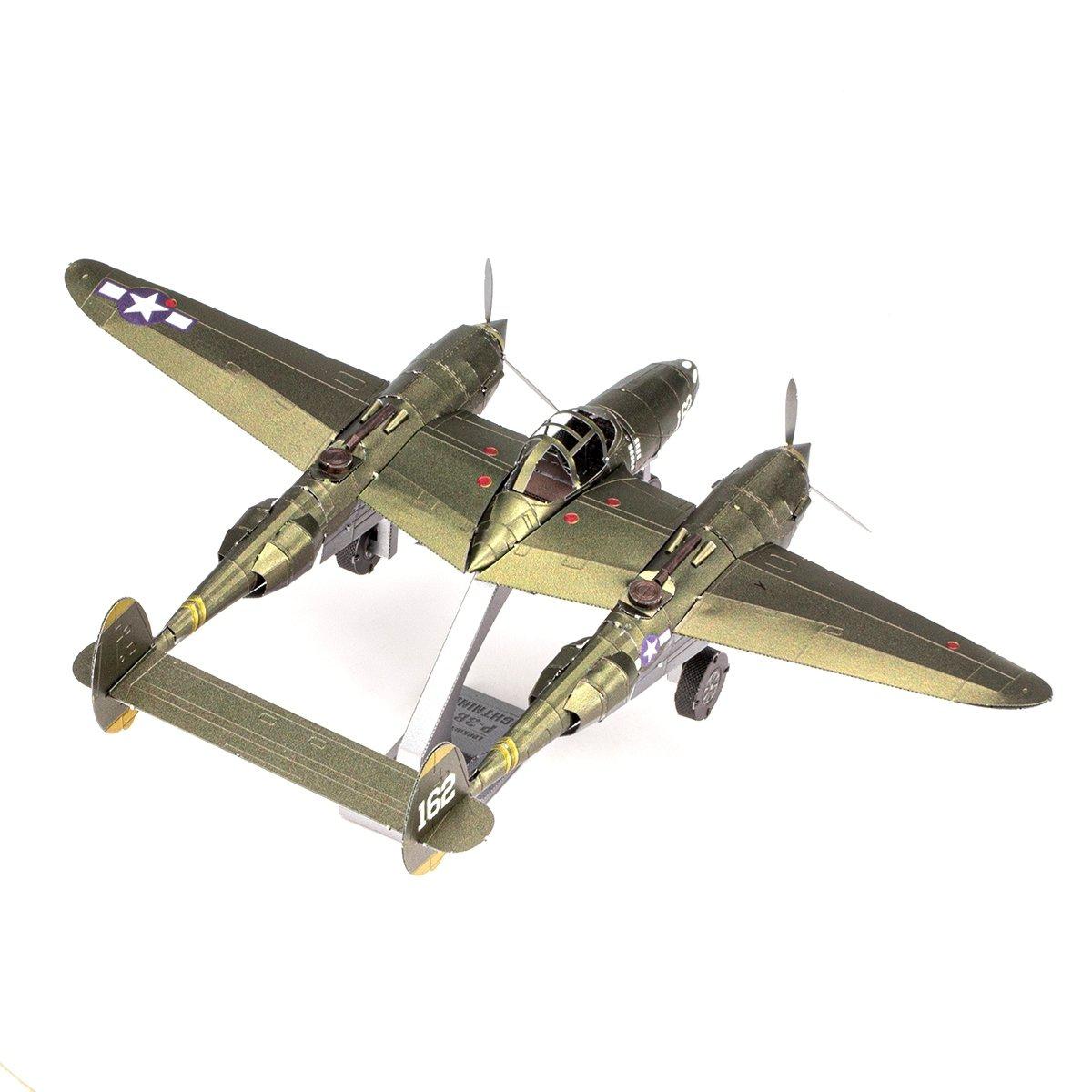 Metal Earth Premium Series P-38 Lightning-Metal Earth-At Play Toys