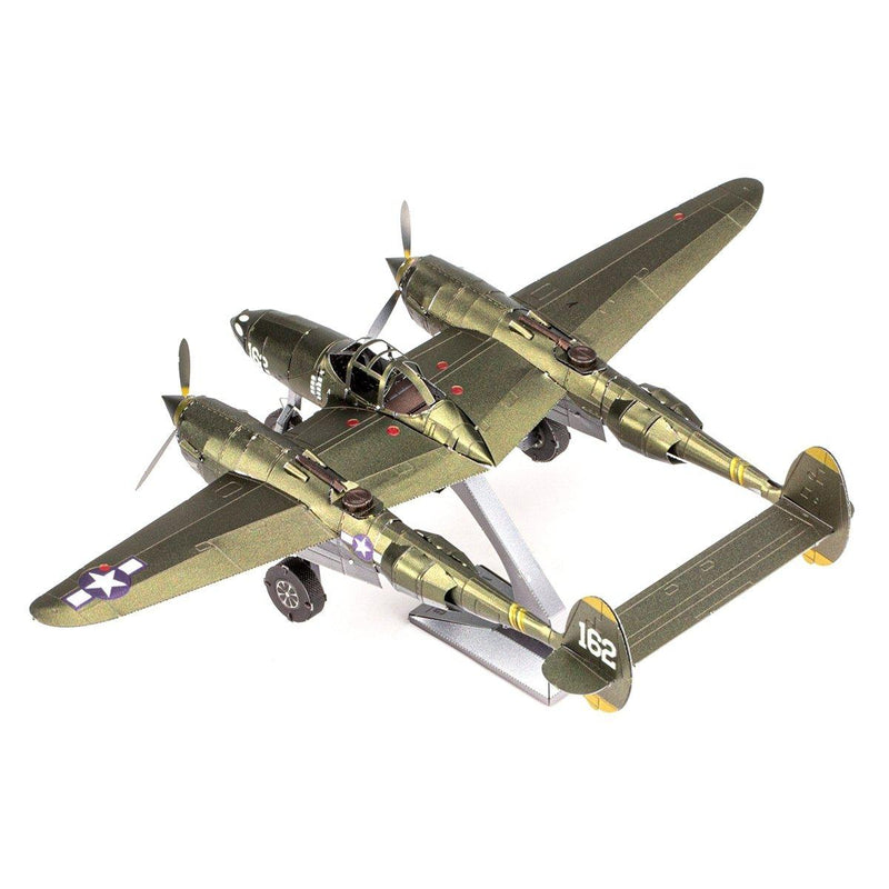 Metal Earth Premium Series P-38 Lightning-Metal Earth-At Play Toys