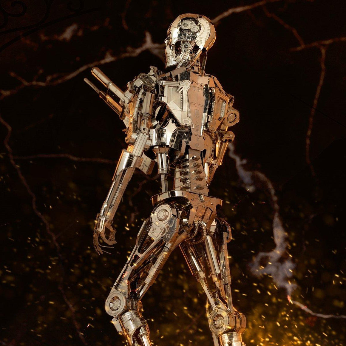 Metal Earth Premium Terminator T-800 Endoskeleton-Metal Earth-At Play Toys