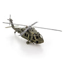 Metal Earth Black Hawk Helicopter - At Play Toys