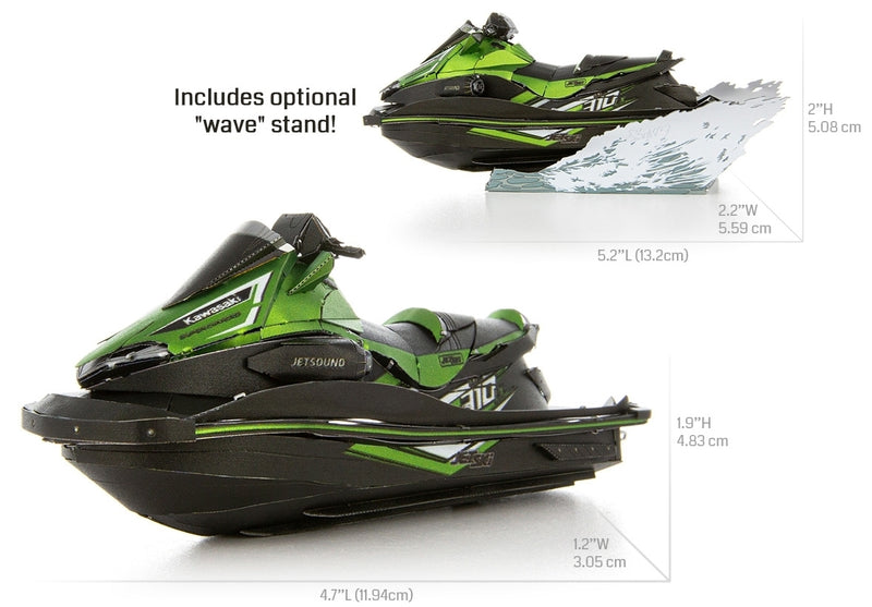 Metal Earth Premium Kawasaki Jet Ski Ultra 310LX - At Play Toys