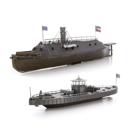 Metal Earth Premium Series Monitor & Merrimack - At Play Toys