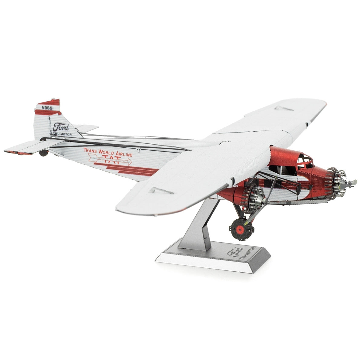 Metal Earth Ford Trimotor Airplane - At Play Toys
