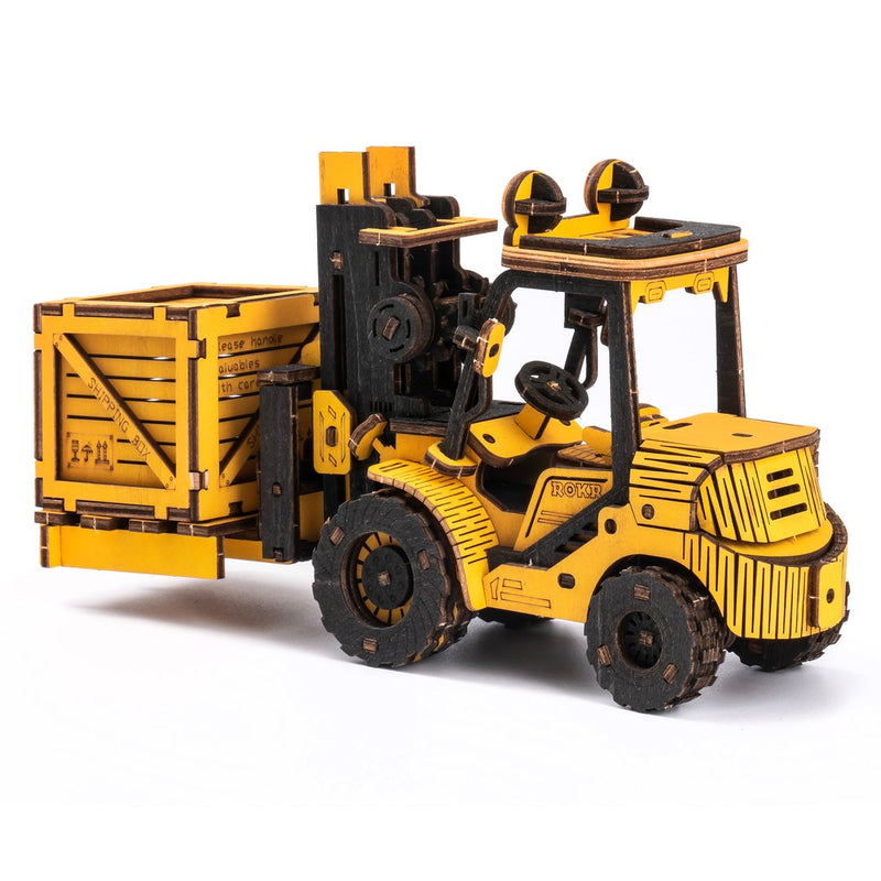 Forklift 3D Wood Puzzle - At Play Toys